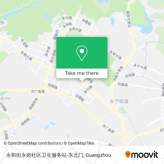永和街永岗社区卫生服务站-东北门 map
