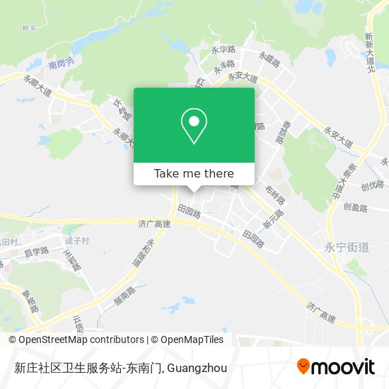 新庄社区卫生服务站-东南门 map