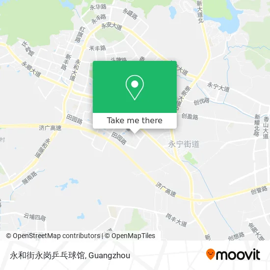 永和街永岗乒乓球馆 map