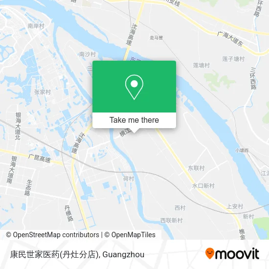 康民世家医药(丹灶分店) map