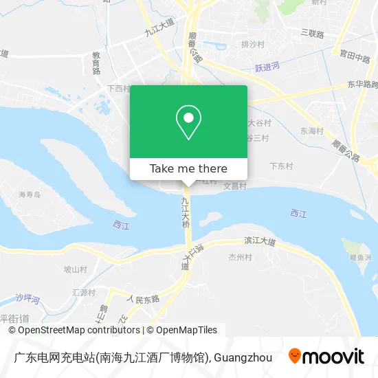 广东电网充电站(南海九江酒厂博物馆) map