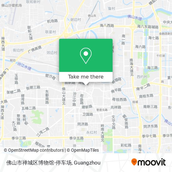 佛山市禅城区博物馆-停车场 map