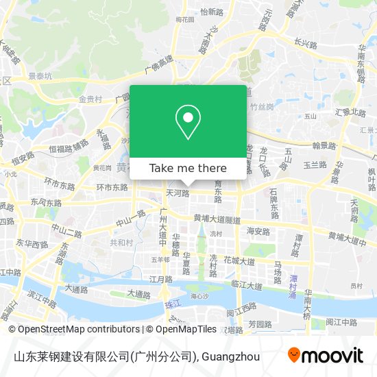 山东莱钢建设有限公司(广州分公司) map