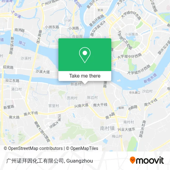 广州诺拜因化工有限公司 map