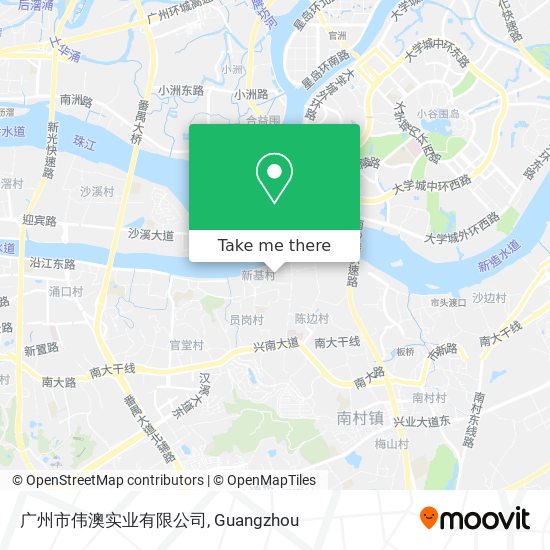广州市伟澳实业有限公司 map