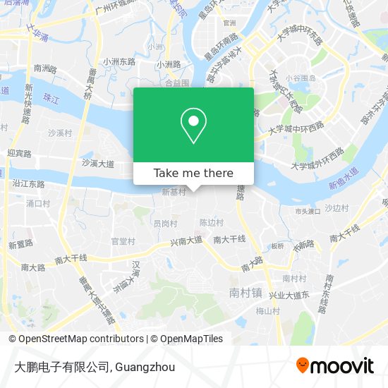 大鹏电子有限公司 map