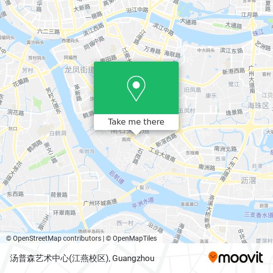 汤普森艺术中心(江燕校区) map
