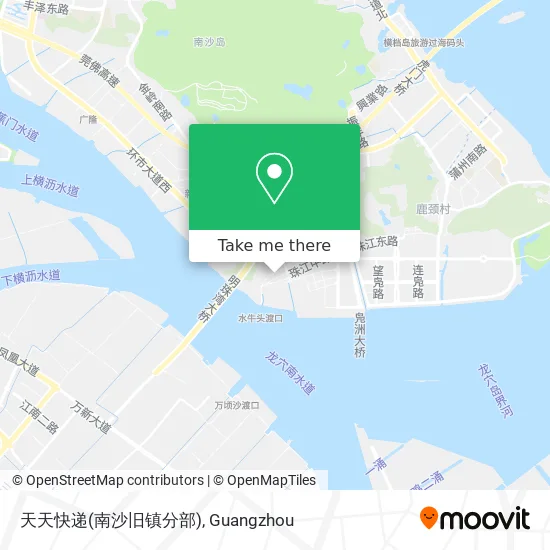 天天快递(南沙旧镇分部) map