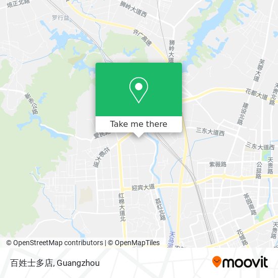 百姓士多店 map