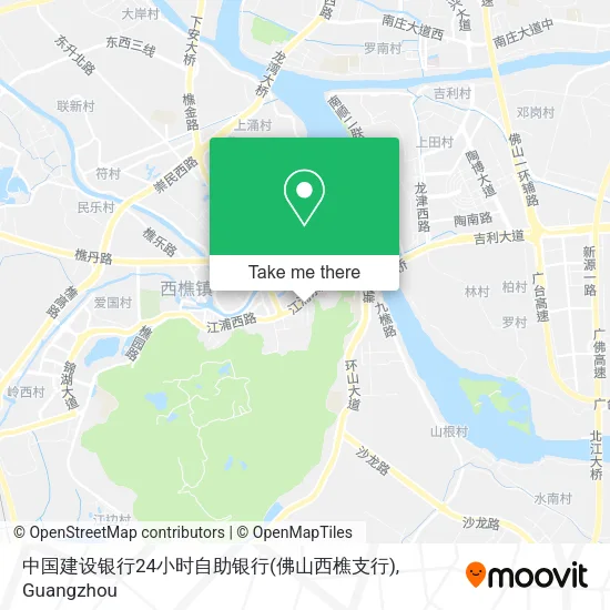 中国建设银行24小时自助银行(佛山西樵支行) map