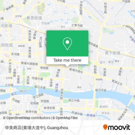 华美商店(黄埔大道中) map