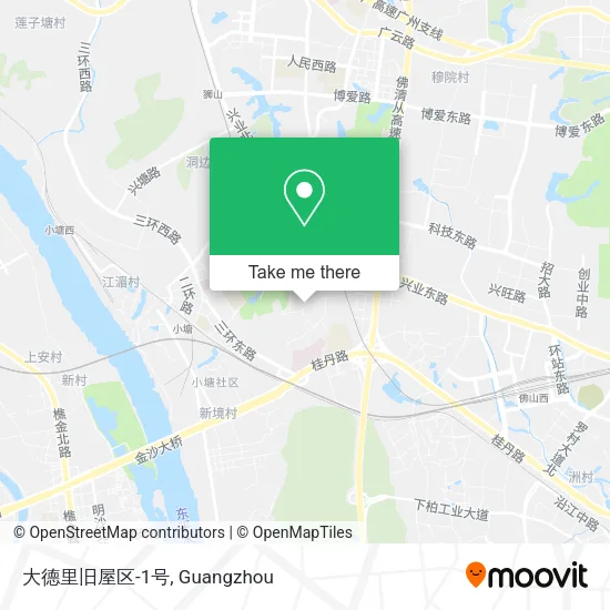 大德里旧屋区-1号 map