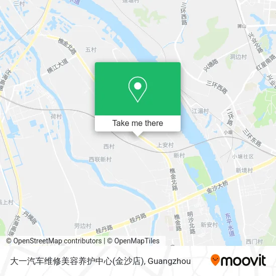 大一汽车维修美容养护中心(金沙店) map