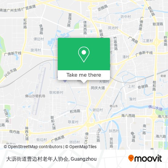 大沥街道曹边村老年人协会 map