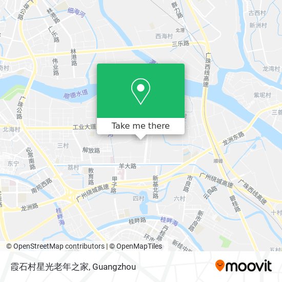 霞石村星光老年之家 map