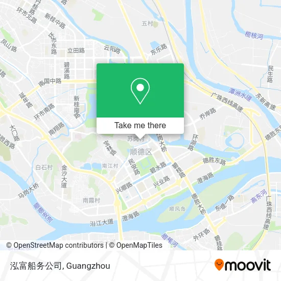 泓富船务公司 map
