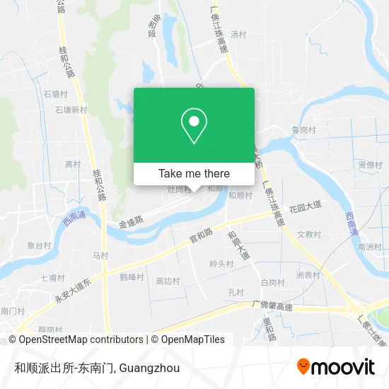 和顺派出所-东南门 map