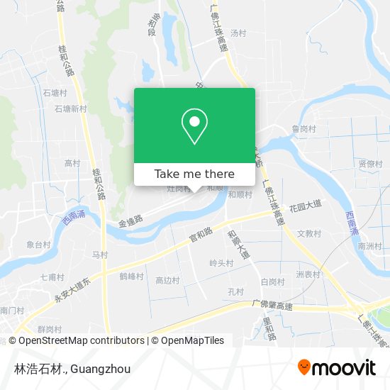 林浩石材. map