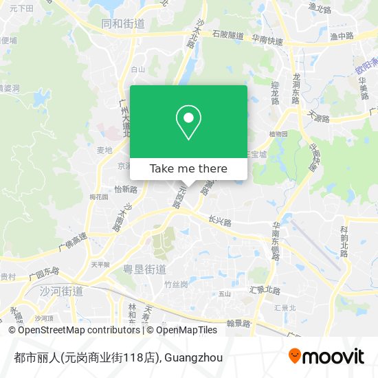 都市丽人(元岗商业街118店) map