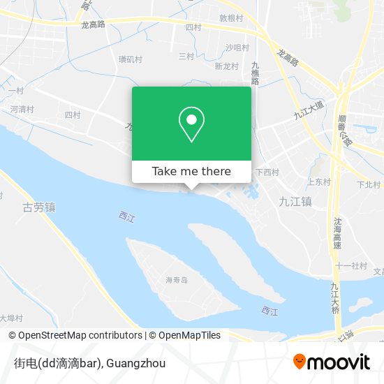 街电(dd滴滴bar) map