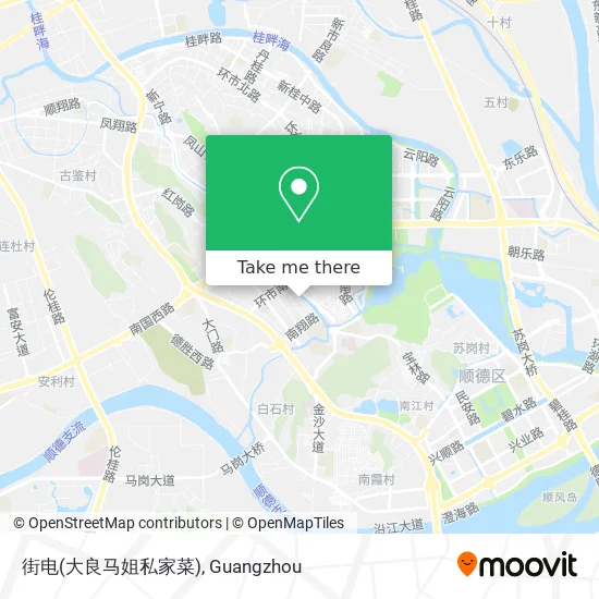 街电(大良马姐私家菜) map