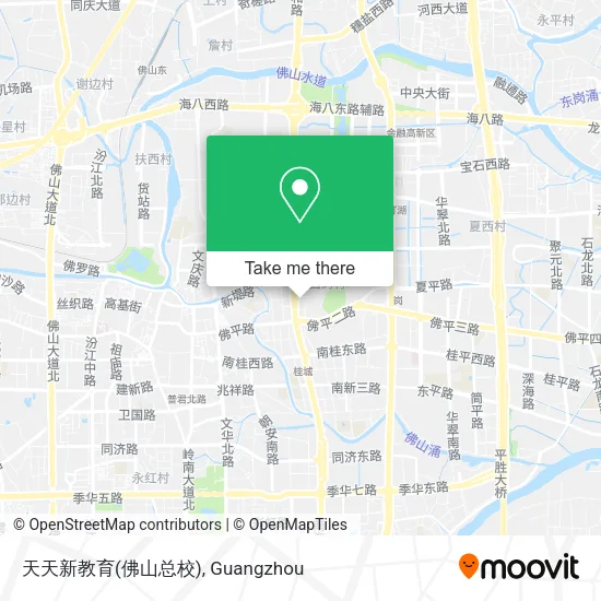 天天新教育(佛山总校) map