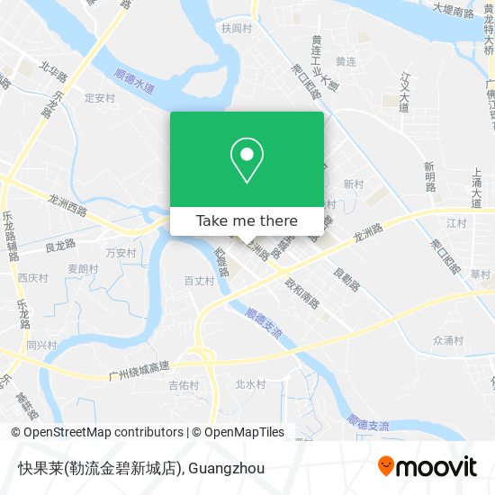 快果莱(勒流金碧新城店) map