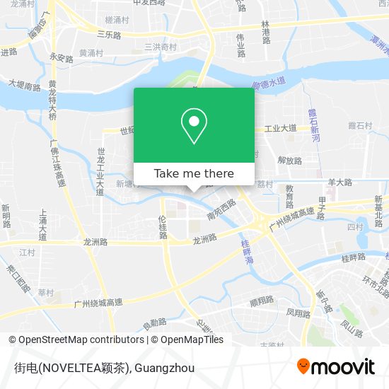 街电(NOVELTEA颖茶) map