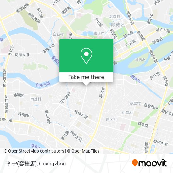 李宁(容桂店) map