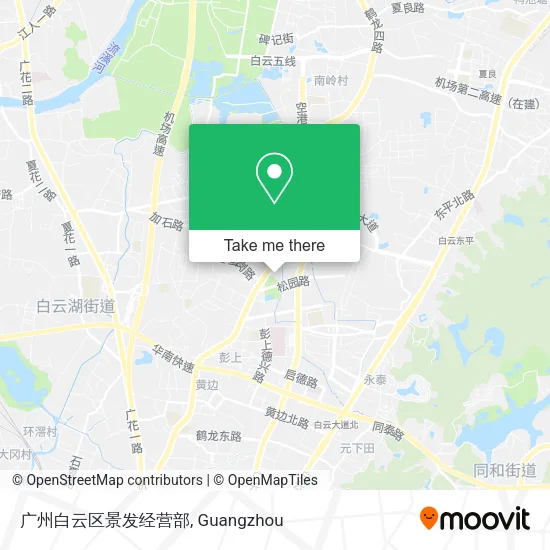 广州白云区景发经营部 map