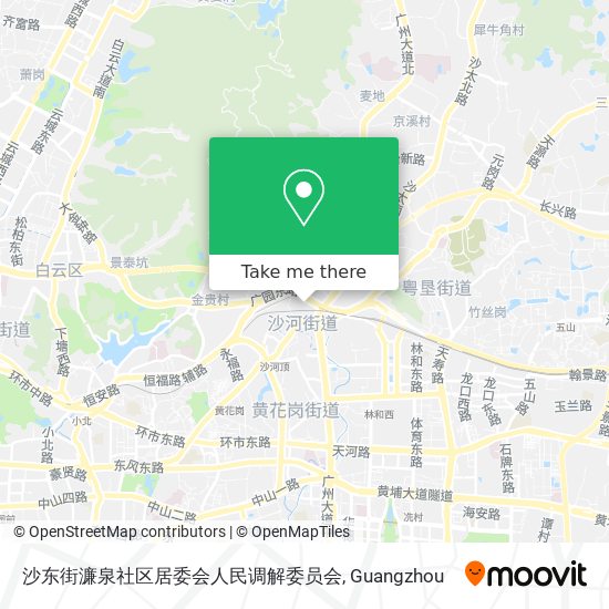 沙东街濂泉社区居委会人民调解委员会 map