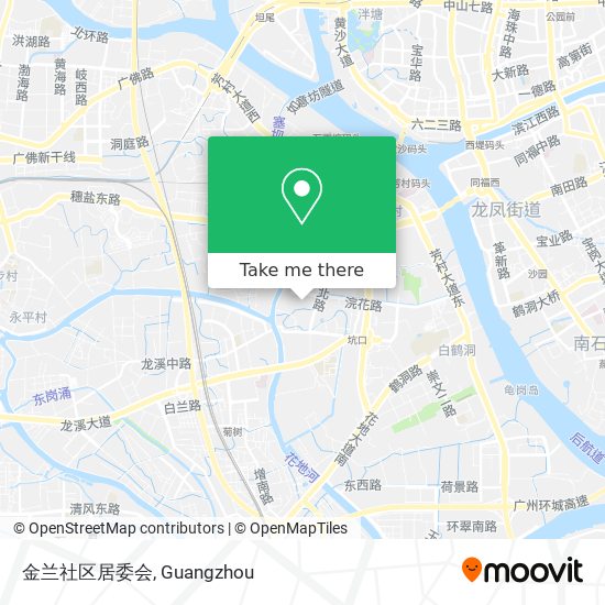金兰社区居委会 map