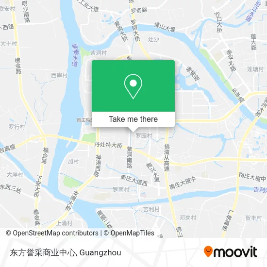 东方誉采商业中心 map