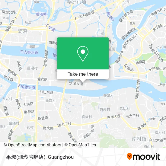 果叔(珊瑚湾畔店) map