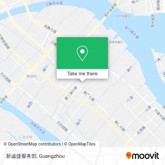 新诚捷服务部 map