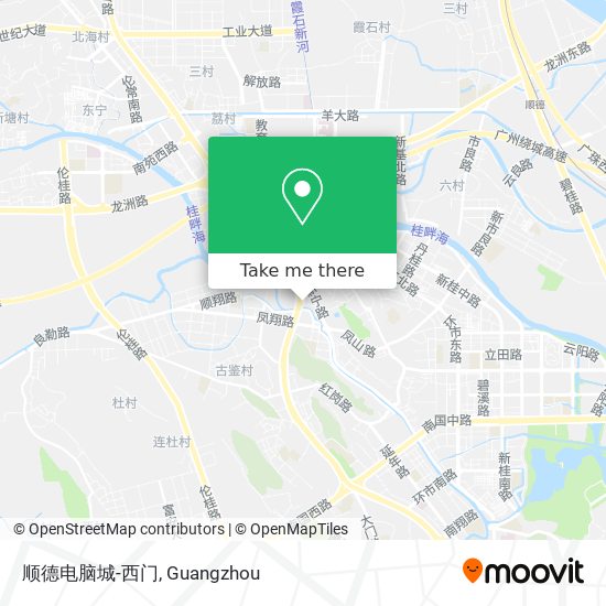 顺德电脑城-西门 map