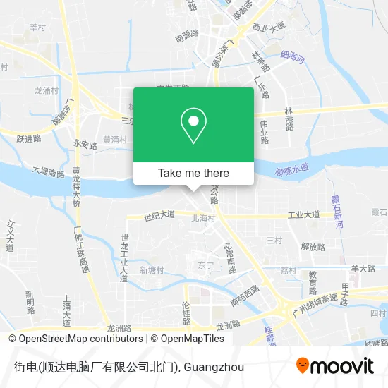 街电(顺达电脑厂有限公司北门) map