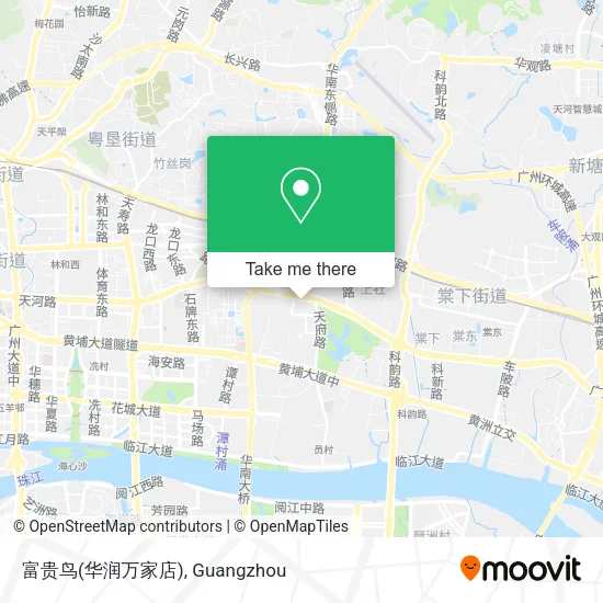 富贵鸟(华润万家店) map