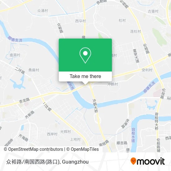 众裕路/南国西路(路口) map