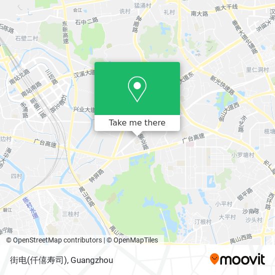街电(仟僖寿司) map