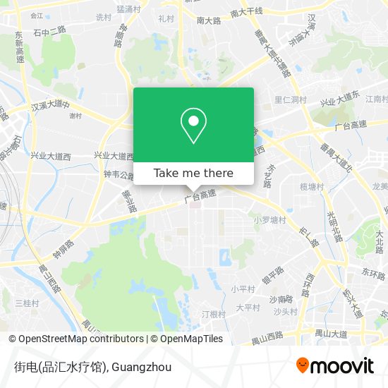 街电(品汇水疗馆) map