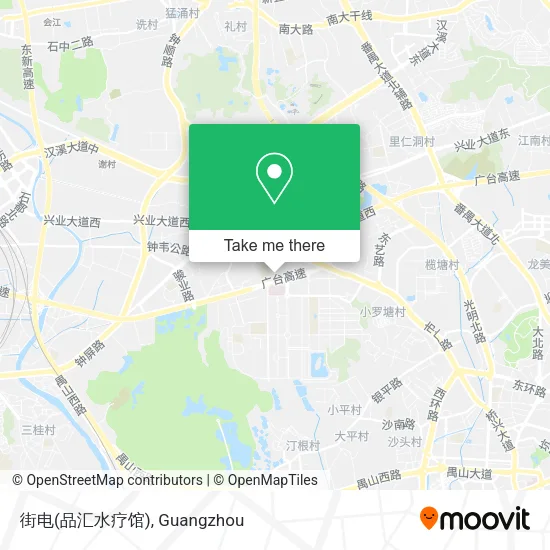 街电(品汇水疗馆) map