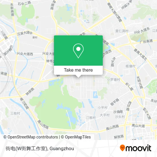 街电(W街舞工作室) map