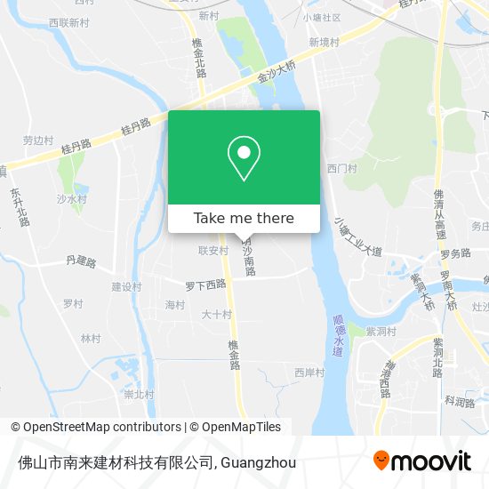 佛山市南来建材科技有限公司 map