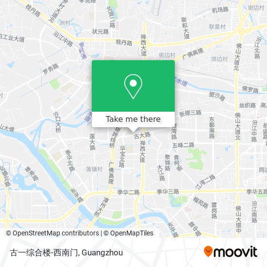 古一综合楼-西南门 map