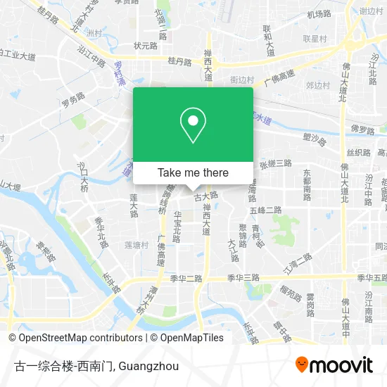 古一综合楼-西南门 map