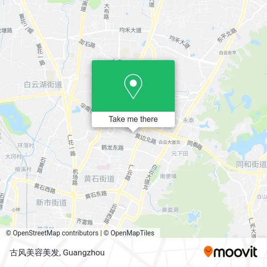 古风美容美发 map