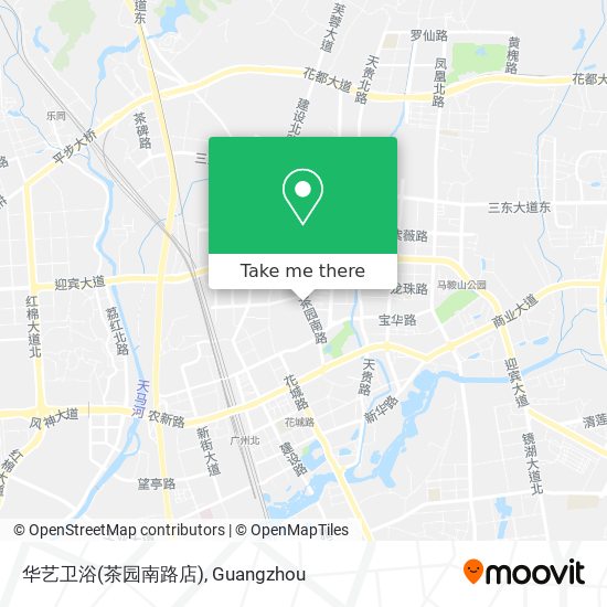 华艺卫浴(茶园南路店) map