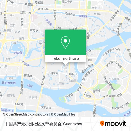 中国共产党小洲社区支部委员会 map