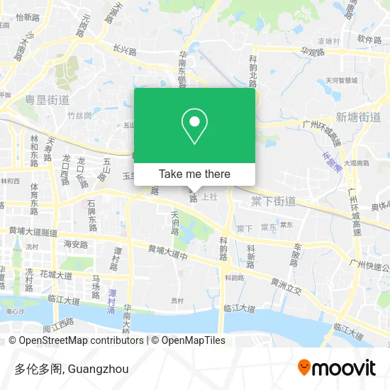 多伦多阁 map